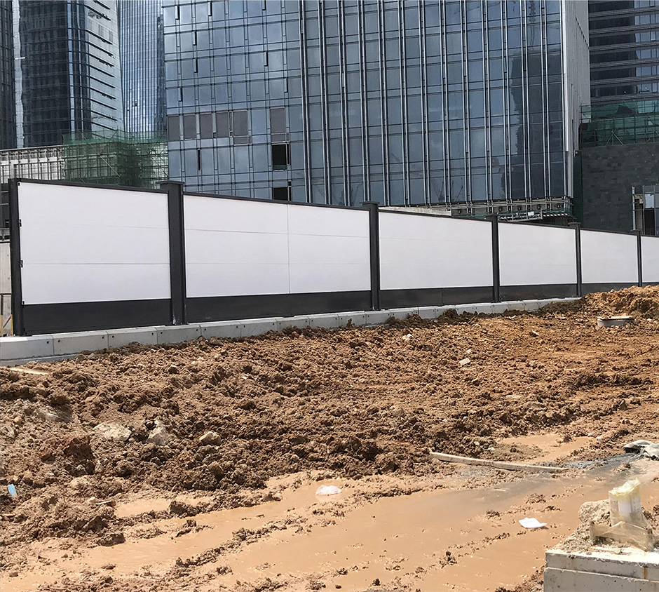 鋼圍擋助力城市建設(shè)、市政工程改造