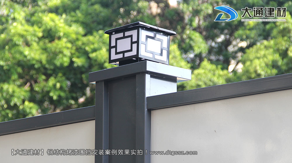 工地施工圍擋，工地施工圍擋安裝效果圖-工地施工圍擋案例，深圳市大通建材有限公司