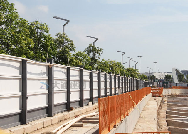 惠州鋼結構圍擋-惠城區(qū)房地產(chǎn)建設工程施工防護圍擋